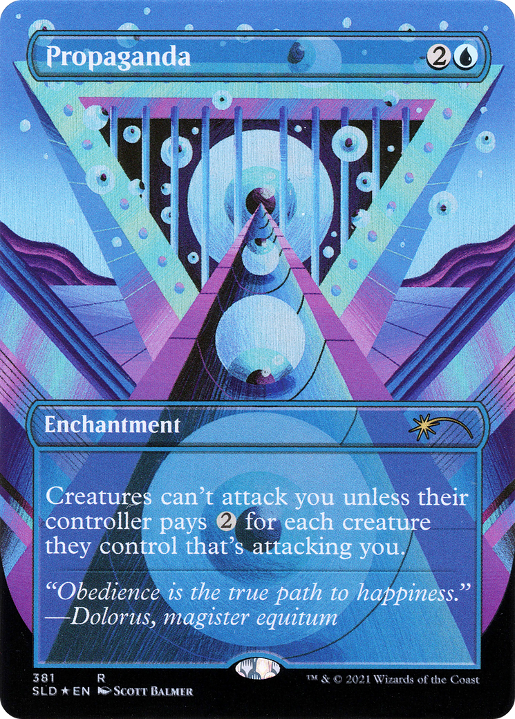 Propaganda // Propaganda (SLD-381) (Borderless) (Foil)