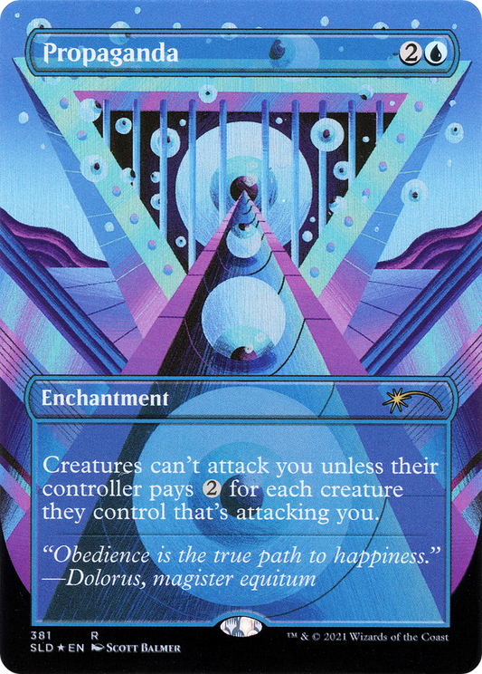 Propaganda // Propaganda (SLD-381) (Borderless) (Foil)