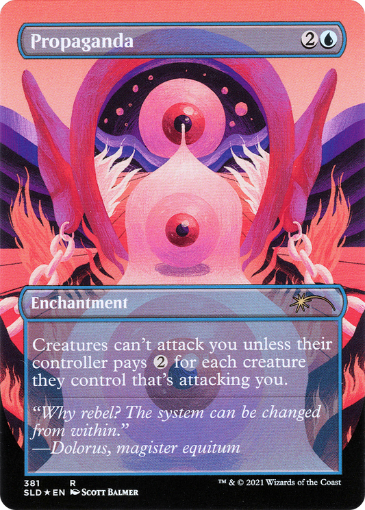Propaganda // Propaganda (SLD-381) (Borderless) (Foil)