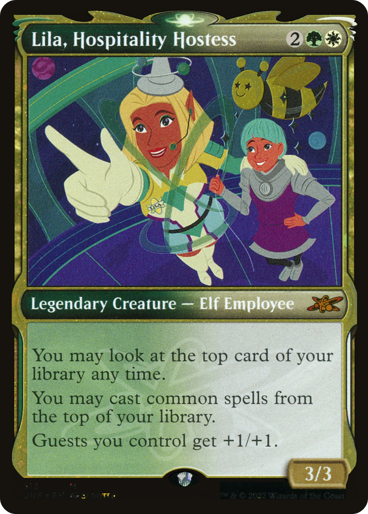 Lila, Hospitality Hostess (UNF-513) (Showcase) (Galaxy Foil)