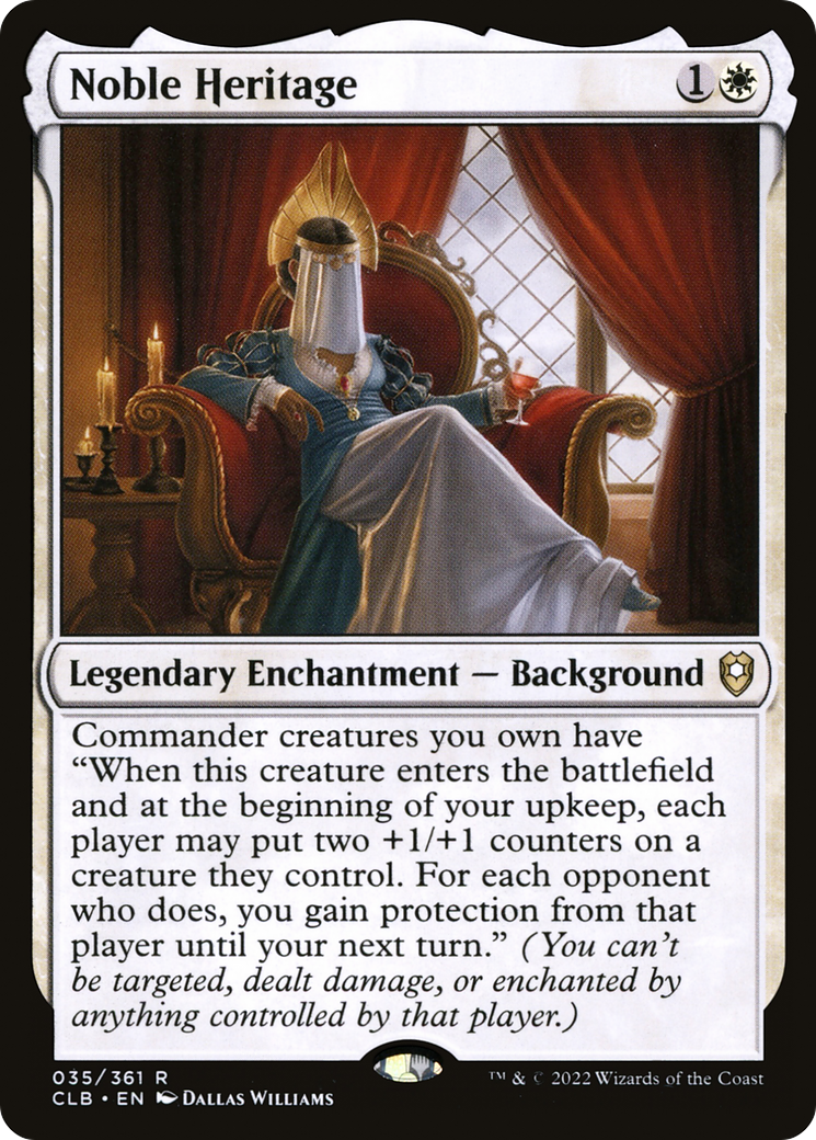 Noble Heritage (CLB-035) (Foil)