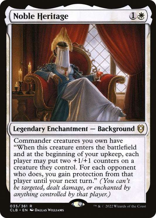 Noble Heritage (CLB-035) (Foil)