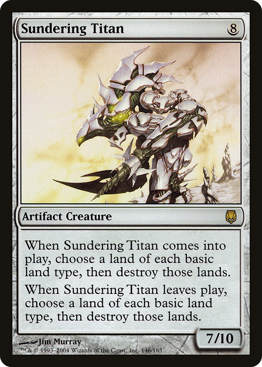 Sundering Titan (DST-146) (Foil)