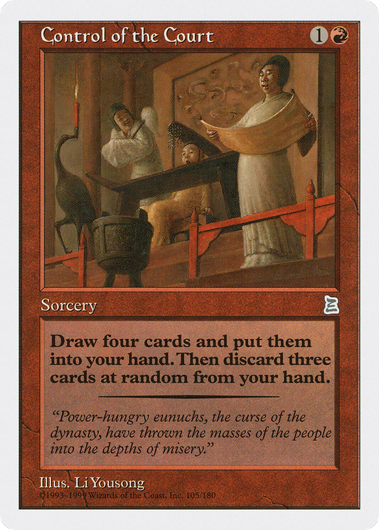 Control of the Court (PTK-105)