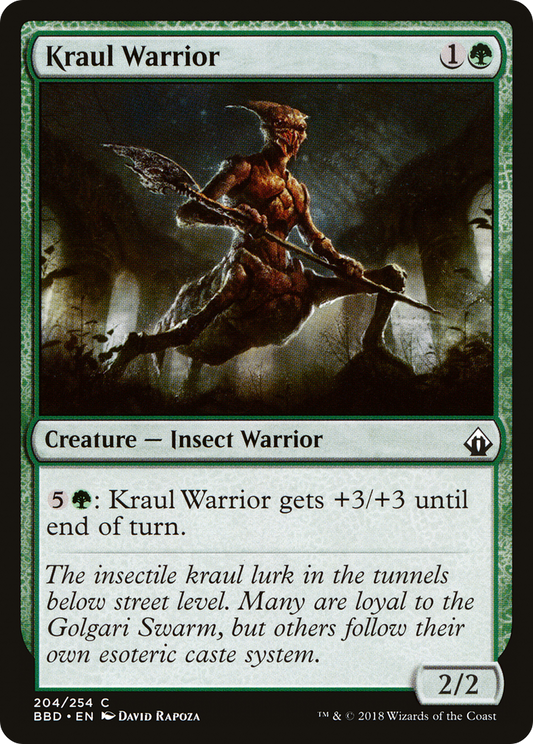 Kraul Warrior (BBD-204) (Foil)