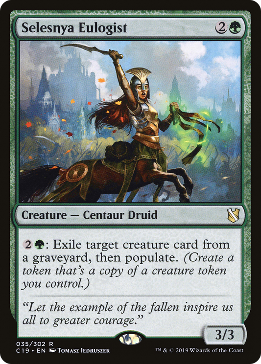 Selesnya Eulogist (C19-035)