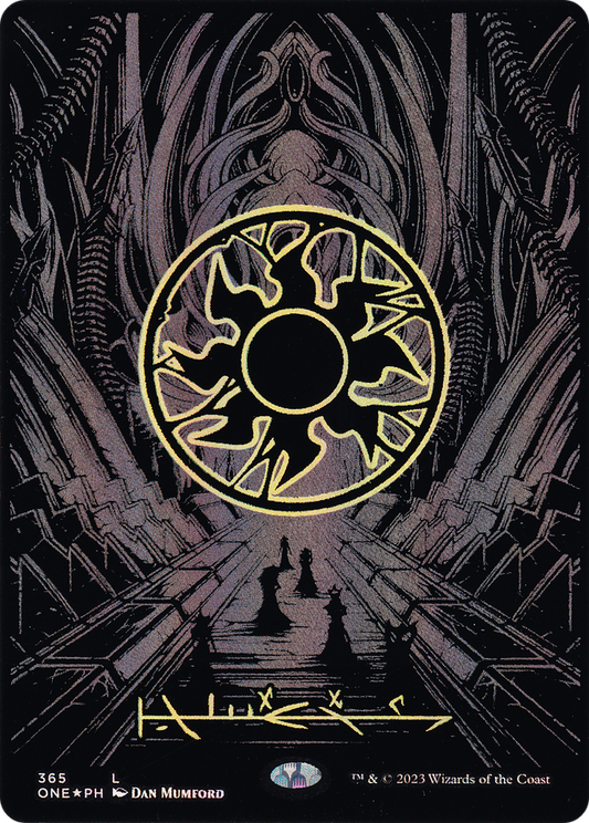 Plains (ONE-365) (Borderless) (Raised Foil)
