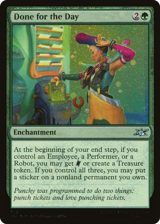 Done for the Day (UNF-422) (Galaxy Foil)