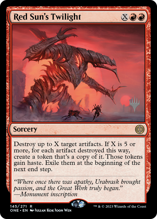 Red Sun's Twilight (PPONE-145P) (Foil)
