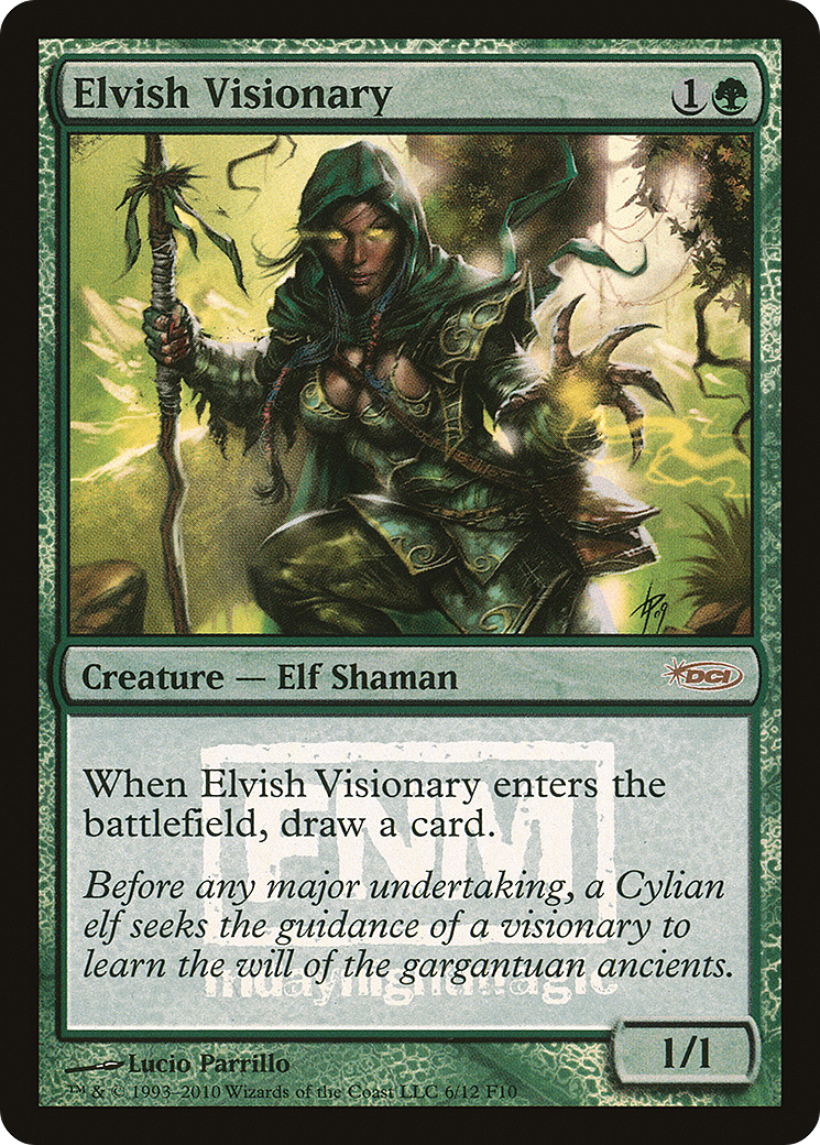 Elvish Visionary (FNM-006) (Foil)