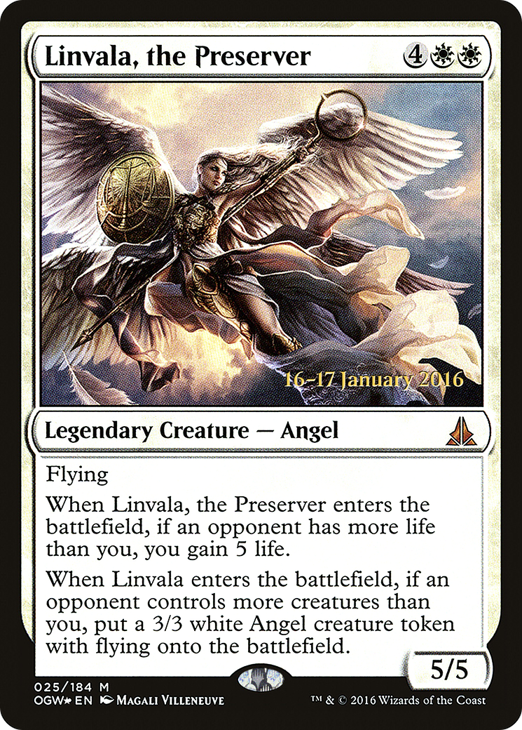 Linvala, the Preserver (PRE-25S) (Foil)