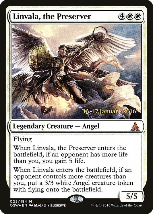 Linvala, the Preserver (PRE-25S) (Foil)