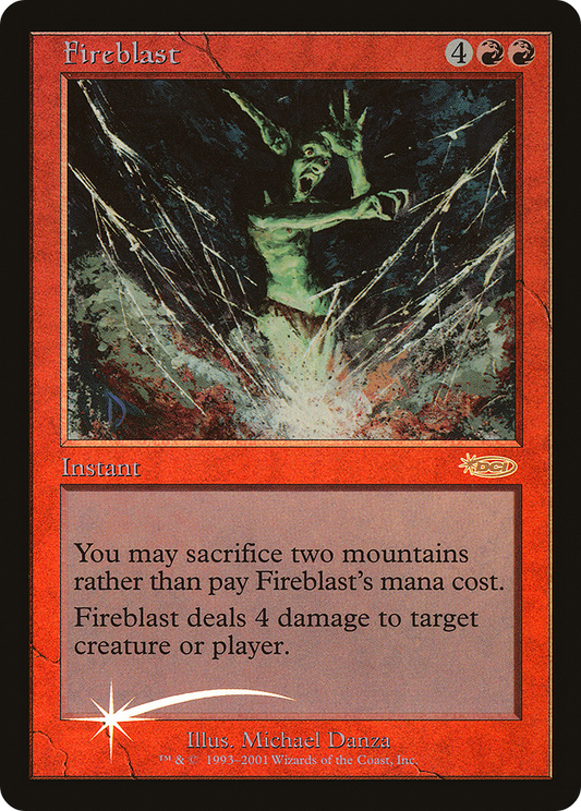 Fireblast (FNM-012) (Foil)