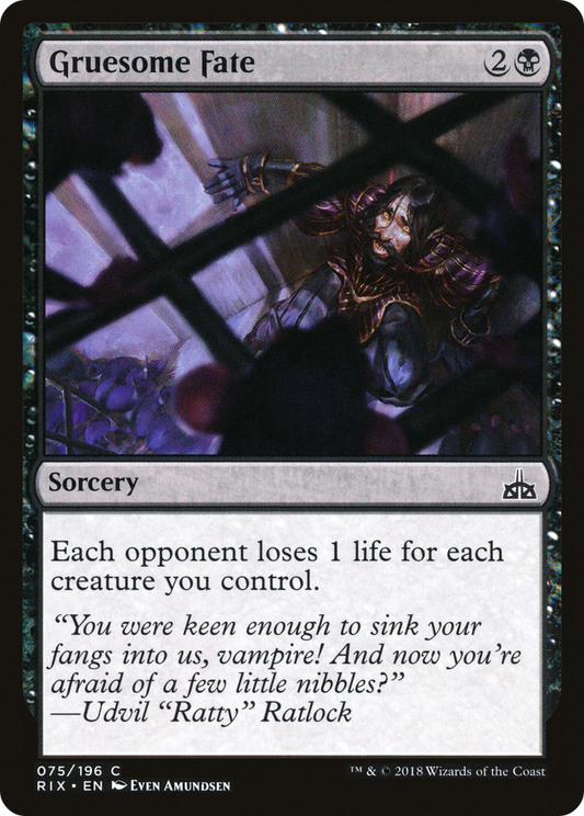Gruesome Fate (RIX-075)
