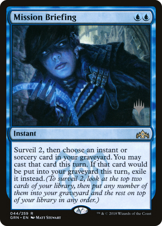 Mission Briefing (PPTHB-44P) (Foil)