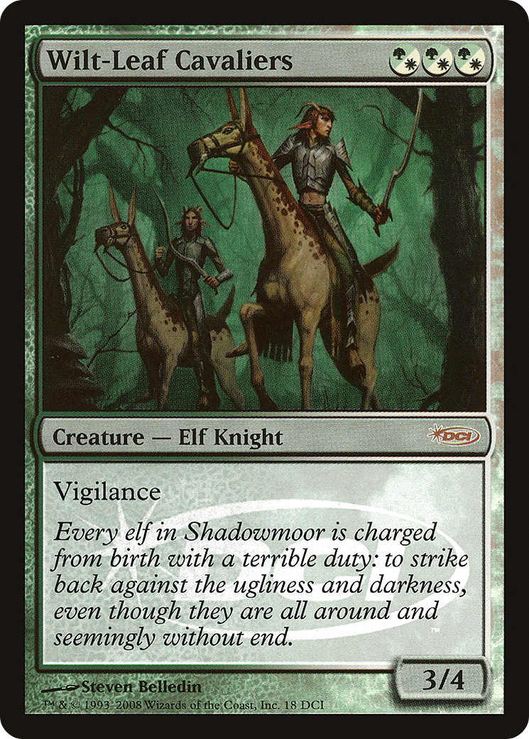 Wilt-Leaf Cavaliers (WPN-018) (Foil)
