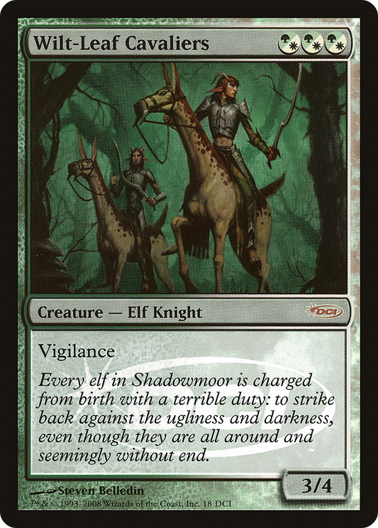 Wilt-Leaf Cavaliers (WPN-018) (Foil)
