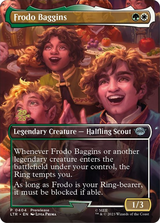 Frodo Baggins (PRE-404S) (Borderless) (Foil)