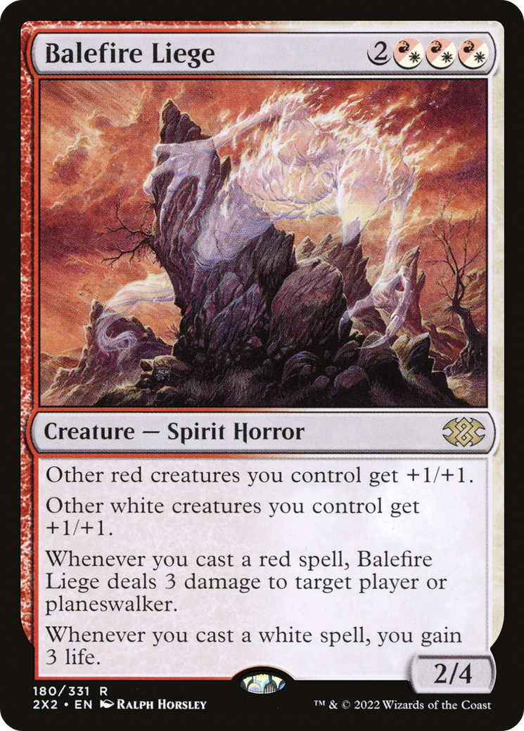 Balefire Liege (2X2-180) (Foil)