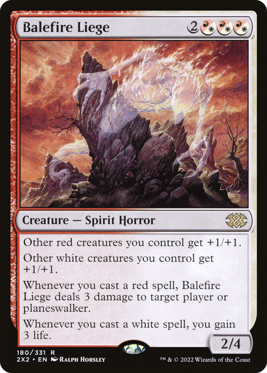 Balefire Liege (2X2-180) (Foil)