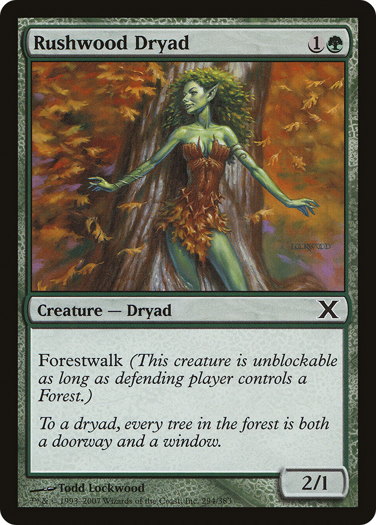 Rushwood Dryad (10E-294)