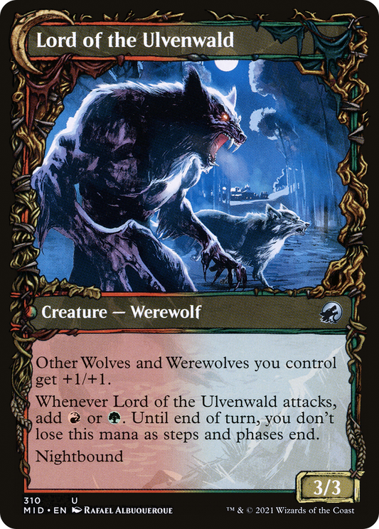Kessig Naturalist // Lord of the Ulvenwald (MID-310) (Showcase) (Foil)