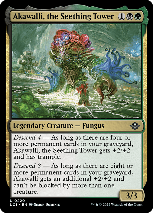 Akawalli, the Seething Tower (LCI-220) (Foil)