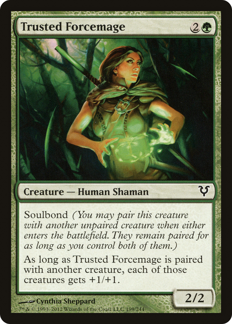 Trusted Forcemage (AVR-199) (Foil)