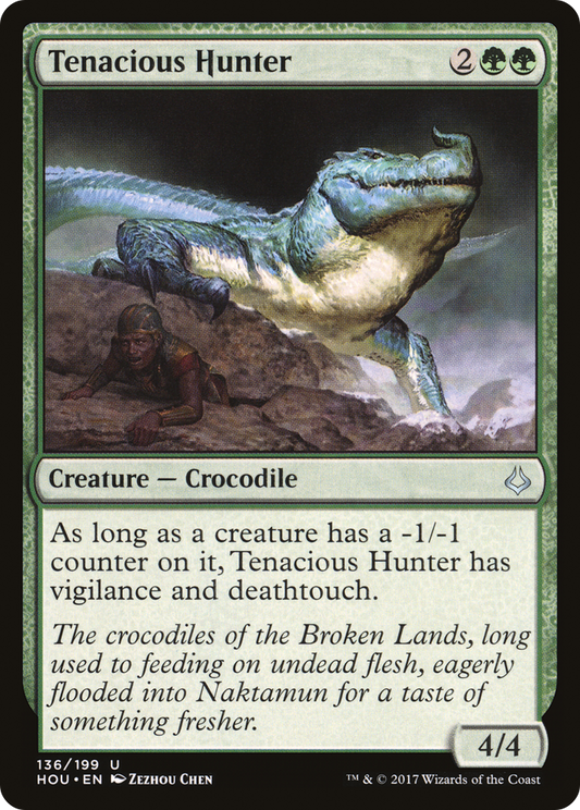 Tenacious Hunter (HOU-136) (Foil)