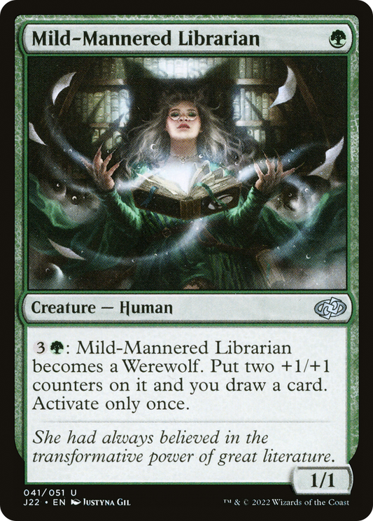 Mild-Mannered Librarian (J22-041)