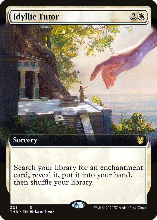 Idyllic Tutor (THB-301) (Extended Art) (Foil)