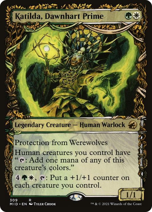 Katilda, Dawnhart Prime (MID-309) (Showcase) (Foil)