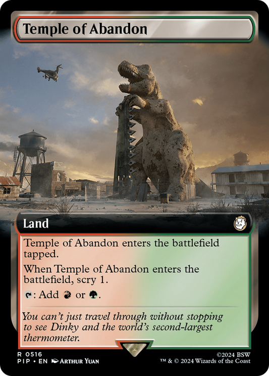 Temple of Abandon (PIP-516) (Extended Art) (Foil)