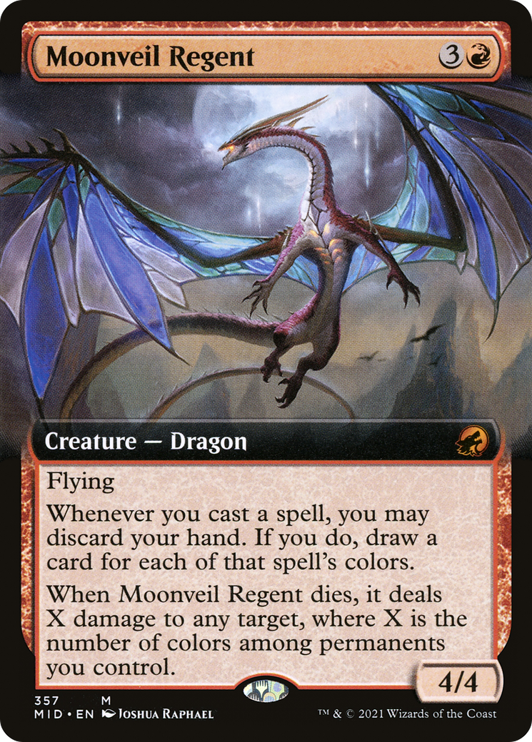 Moonveil Regent (MID-357) (Extended Art) (Foil)