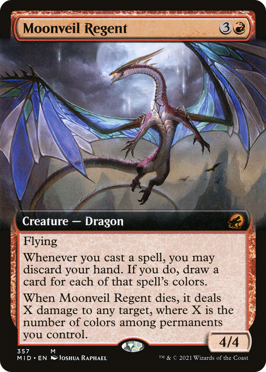 Moonveil Regent (MID-357) (Extended Art) (Foil)