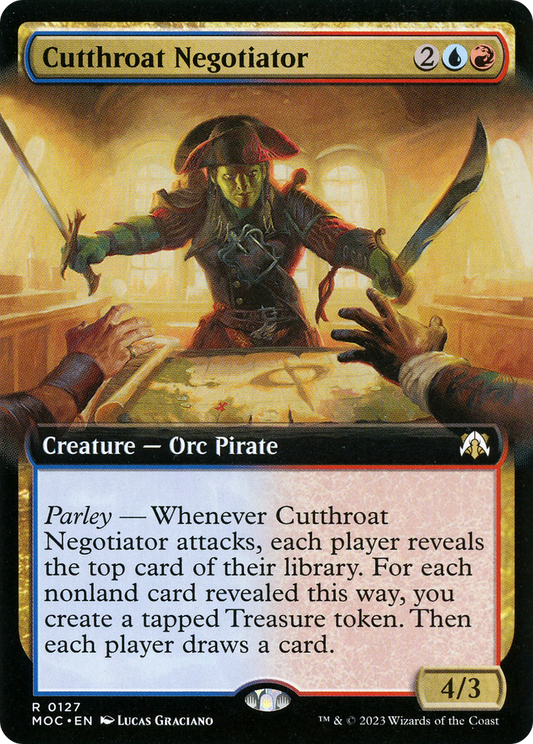 Cutthroat Negotiator (MOC-127) (Extended Art)