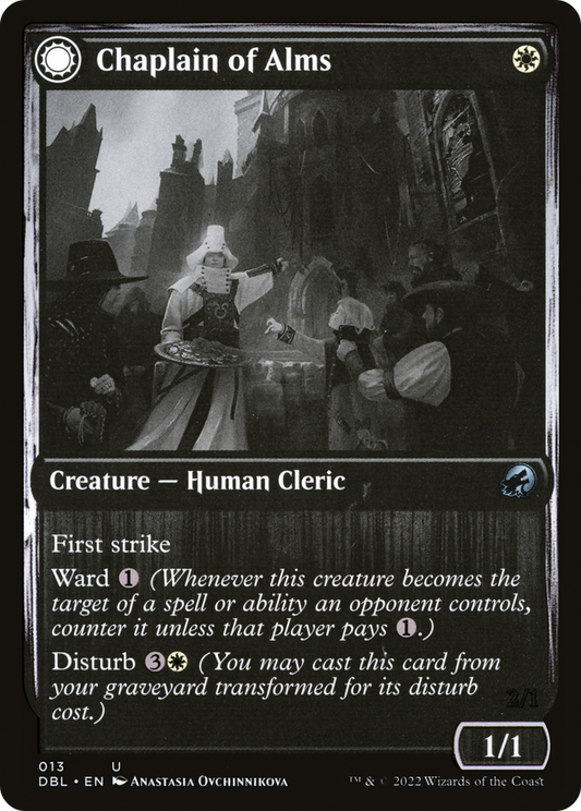 Chaplain of Alms // Chapel Shieldgeist (DBL-013)