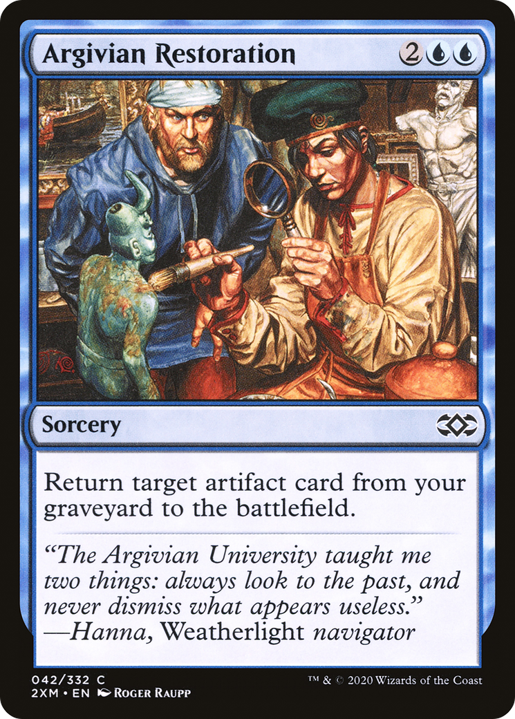 Argivian Restoration (2XM-042) (Foil)