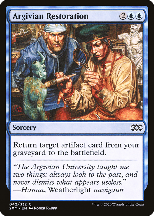 Argivian Restoration (2XM-042) (Foil)