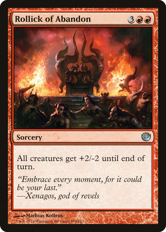 Rollick of Abandon (JOU-108) (Foil)