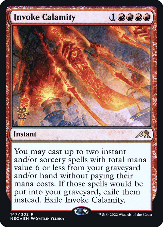 Invoke Calamity (PRE-147S) (Foil)