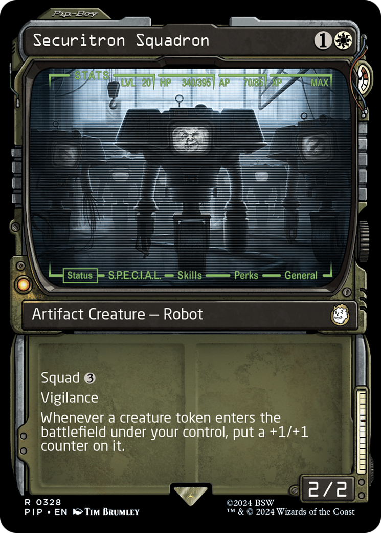 Securitron Squadron (PIP-328) (Showcase)