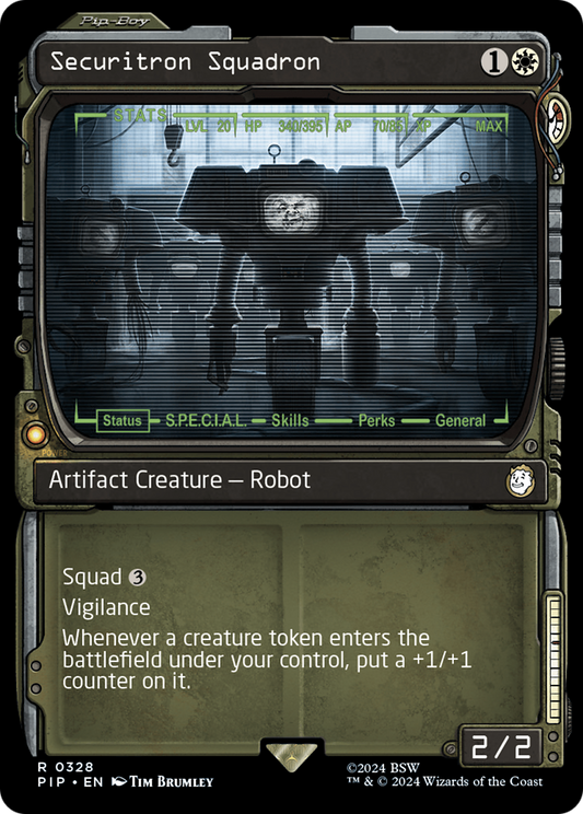 Securitron Squadron (PIP-328) (Showcase)