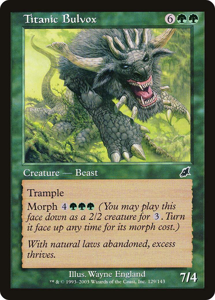 Titanic Bulvox (SCG-129) (Foil)