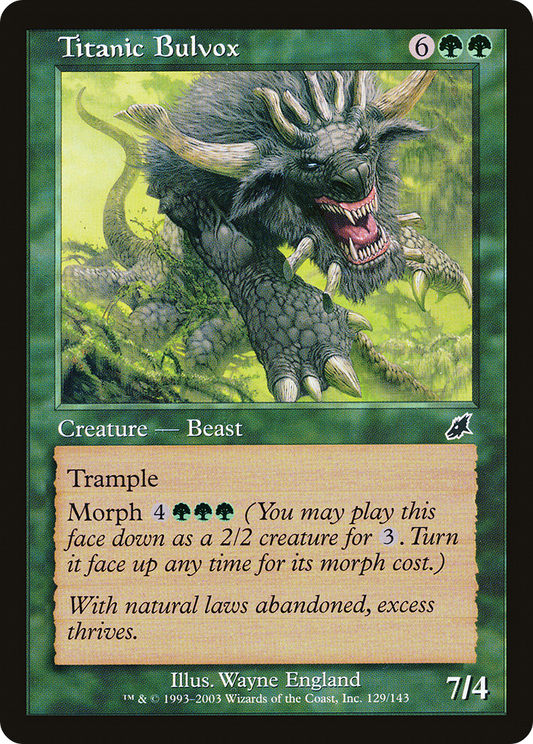 Titanic Bulvox (SCG-129) (Foil)