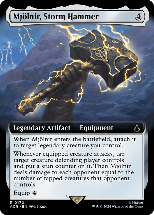 Mjölnir, Storm Hammer (ACR-170) (Extended Art) (Foil)