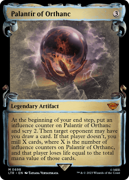 Palantír of Orthanc (LTR-698) (Showcase) (Scroll) (Foil)