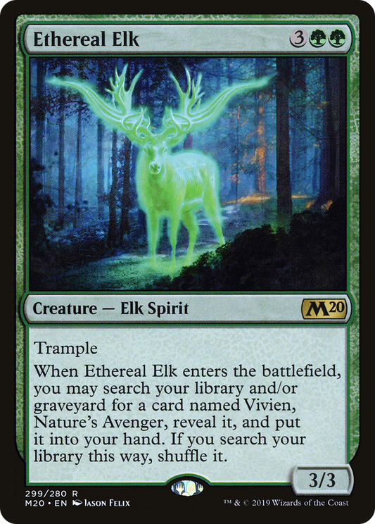 Ethereal Elk (M20-299)