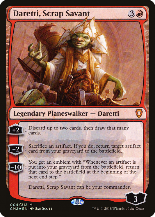 Daretti, Scrap Savant (CM2-004) (Foil)