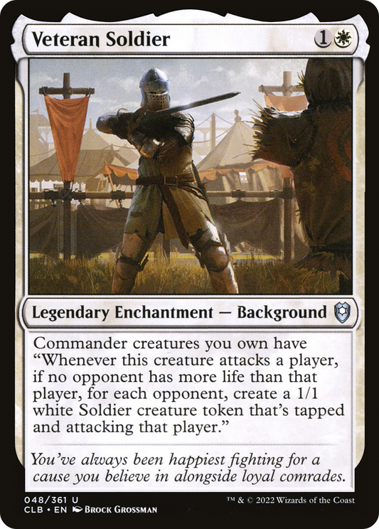 Veteran Soldier (CLB-048) (Foil)
